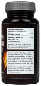 Tongkat Ali - 200:1 Root Extract - 2% Standardised